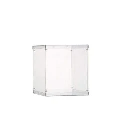 12" Tall Acrylic Display Box Centerpiece Pedestal Riser Column