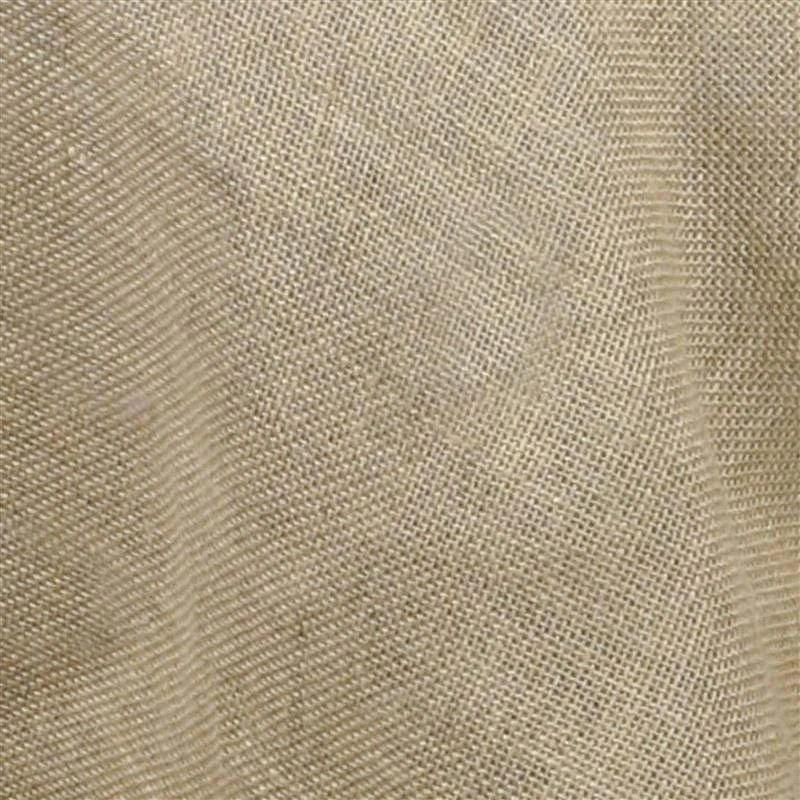 120" Burlap Round Tablecloth With Ruffled Edge - Natural Brown 4 120" Burlap Round Tablecloth With Ruffled Edge - Natural Brown - Image 2
