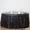 120" Large Payette Sequin Round Tablecloth 2 120" Large Payette Sequin Round Tablecloth -Optimal Home Decoration 120 large payette sequin round tablecloth tab 71 120 blk 28965792874559