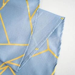 120" Polyester Round Tablecloth With Metallic Geometric Pattern -Optimal Home Decoration 120 polyester round tablecloth with metallic geometric pattern 28955703312447