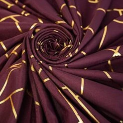 120" Polyester Round Tablecloth With Metallic Geometric Pattern -Optimal Home Decoration 120 polyester round tablecloth with metallic geometric pattern 28955704492095