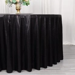 120" Polyester Round Tablecloth With Sequin Dots 39 120" Polyester Round Tablecloth With Sequin Dots -Optimal Home Decoration 120 polyester round tablecloth with sequin dots 31009098072127