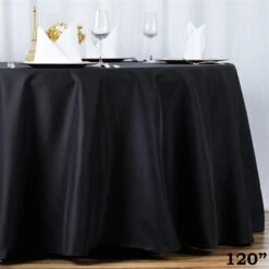 120" Premium Polyester Round Tablecloth Wedding Table Linens 26 120" Premium Polyester Round Tablecloth Wedding Table Linens -Optimal Home Decoration 120 premium polyester round tablecloth wedding table linens 28965814272063