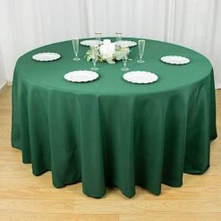 120" Premium Polyester Round Tablecloth Wedding Table Linens 38 120" Premium Polyester Round Tablecloth Wedding Table Linens -Optimal Home Decoration 120 premium polyester round tablecloth wedding table linens 30787759931455
