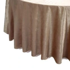 120" Round Premium Velvet Tablecloth -Optimal Home Decoration 120 round premium velvet tablecloth 28965822824511