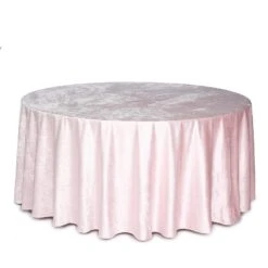 120" Round Premium Velvet Tablecloth -Optimal Home Decoration 120 round premium velvet tablecloth tab vel 120 046 28965822562367