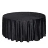 120" Round Premium Velvet Tablecloth 2 120" Round Premium Velvet Tablecloth -Optimal Home Decoration 120 round premium velvet tablecloth tab vel 120 blk 28965822332991
