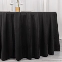 120" Scuba Polyester Round Tablecloth Wedding Table Linens -Optimal Home Decoration 120 scuba polyester round tablecloth wedding table linens 30974078124095