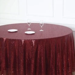 120" Sequined Round Tablecloth 26 120" Sequined Round Tablecloth -Optimal Home Decoration 120 sequined round tablecloth 28965843304511