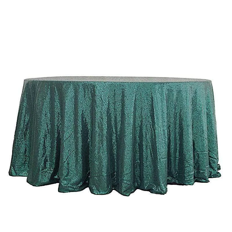120" Sequined Round Tablecloth 22 120" Sequined Round Tablecloth - Image 20