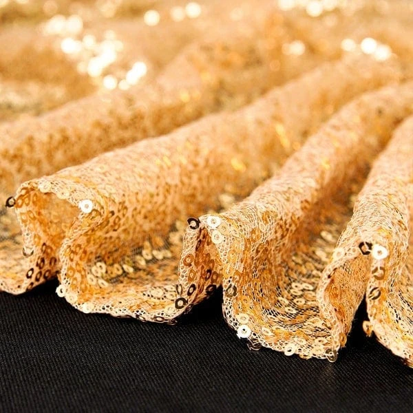 120" Sequined Round Tablecloth 17 120" Sequined Round Tablecloth - Image 15