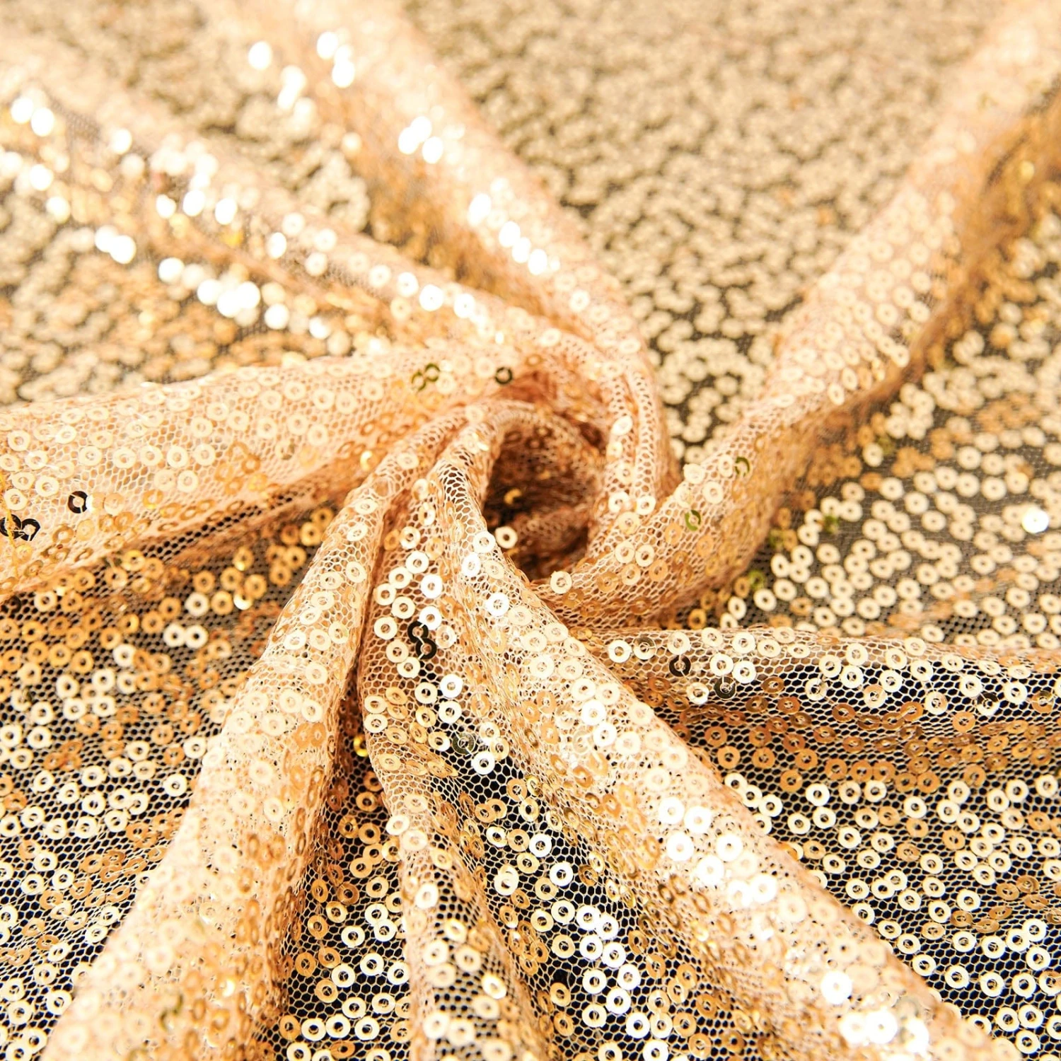 120" Sequined Round Tablecloth 18 120" Sequined Round Tablecloth - Image 16