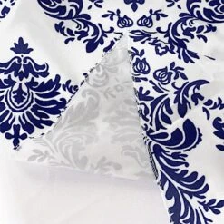 120" Velvet Damask Flocking Taffeta Round Tablecloth -Optimal Home Decoration 120 velvet damask flocking taffeta round tablecloth 30944105562175