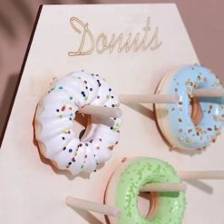 13" Donut Wall Display Stands Hexagon Wooden Board Dessert Holder - Natural 13 13" Donut Wall Display Stands Hexagon Wooden Board Dessert Holder - Natural -Optimal Home Decoration 13 donut wall display stands hexagon wooden board dessert holder natural cake stnd dnt02 nat 29008887316543