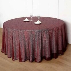 132" Sequined Round Tablecloth -Optimal Home Decoration 132 sequined round tablecloth 28965868142655