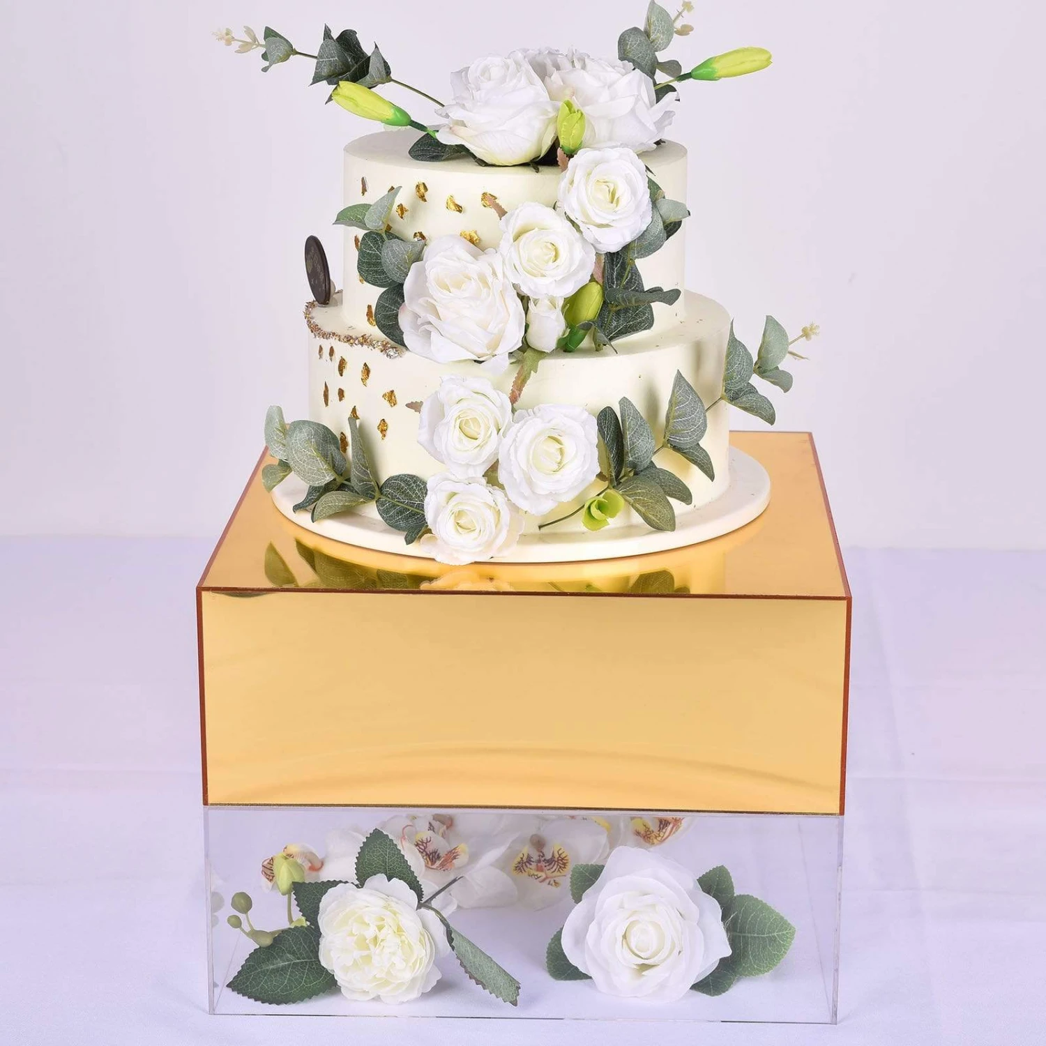 14" Acrylic Display Box Cake Stand Mirror Pedestal Riser 20 14" Acrylic Display Box Cake Stand Mirror Pedestal Riser - Image 18
