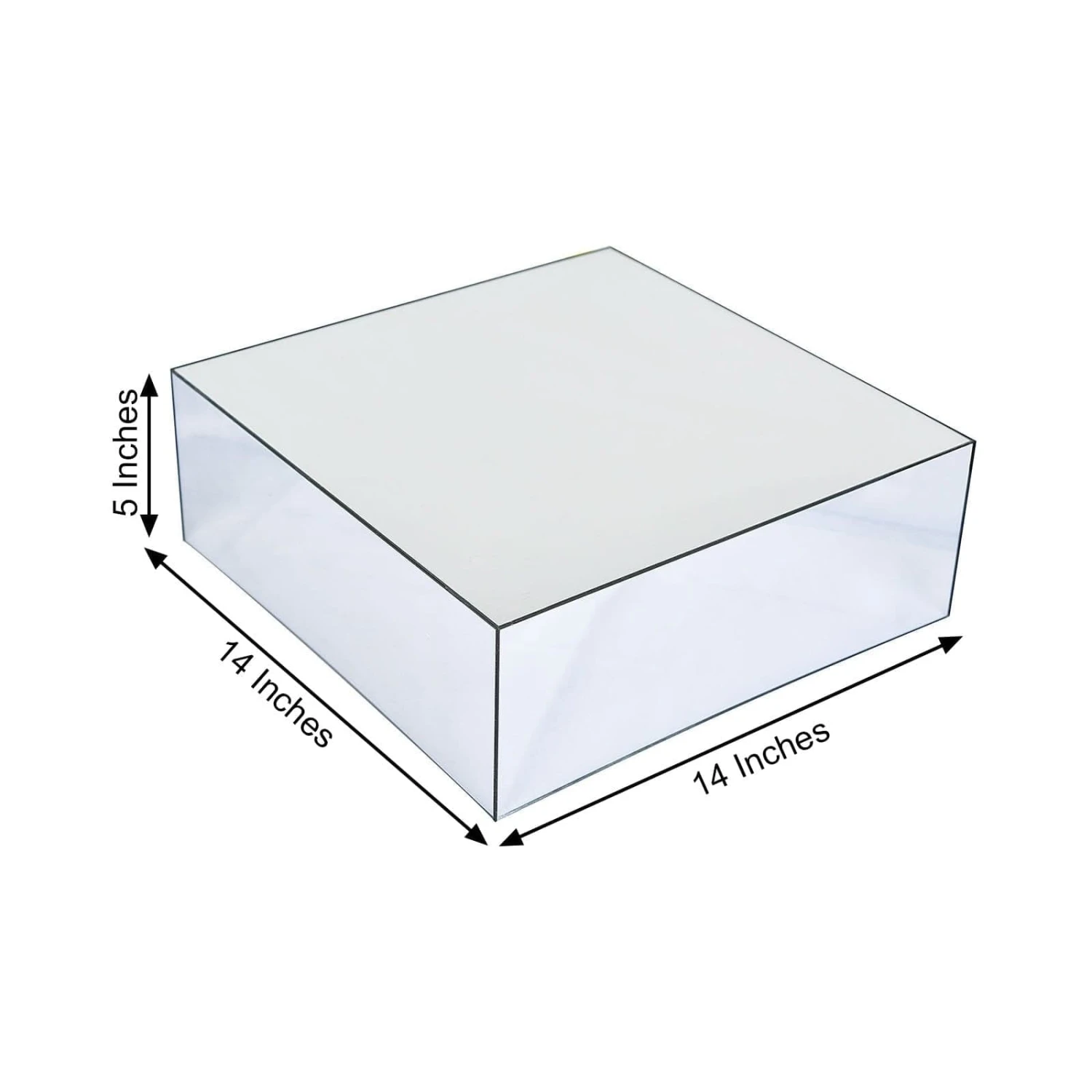 14" Acrylic Display Box Cake Stand Mirror Pedestal Riser 22 14" Acrylic Display Box Cake Stand Mirror Pedestal Riser - Image 20