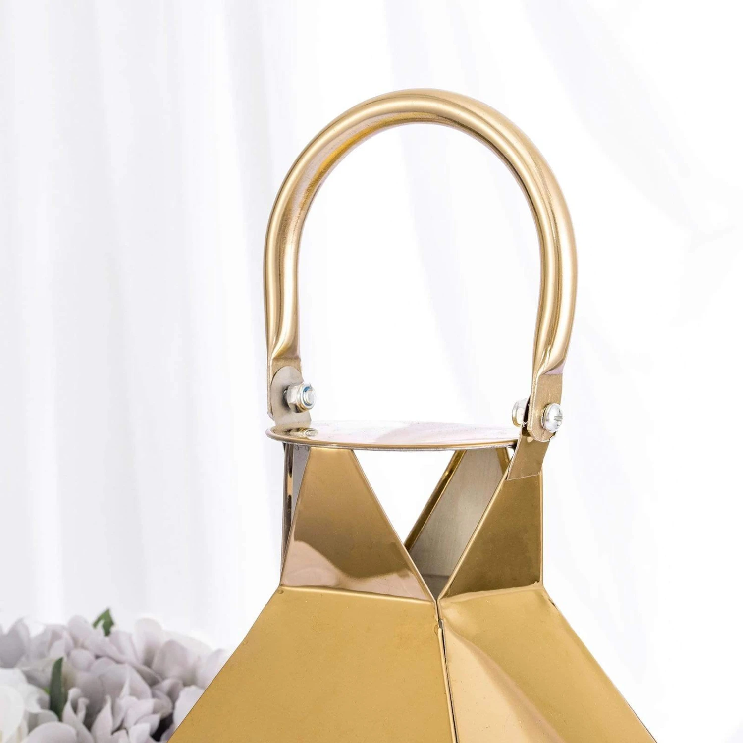 14" Tall Metal Lantern Candle Holder 12 14" Tall Metal Lantern Candle Holder - Image 10