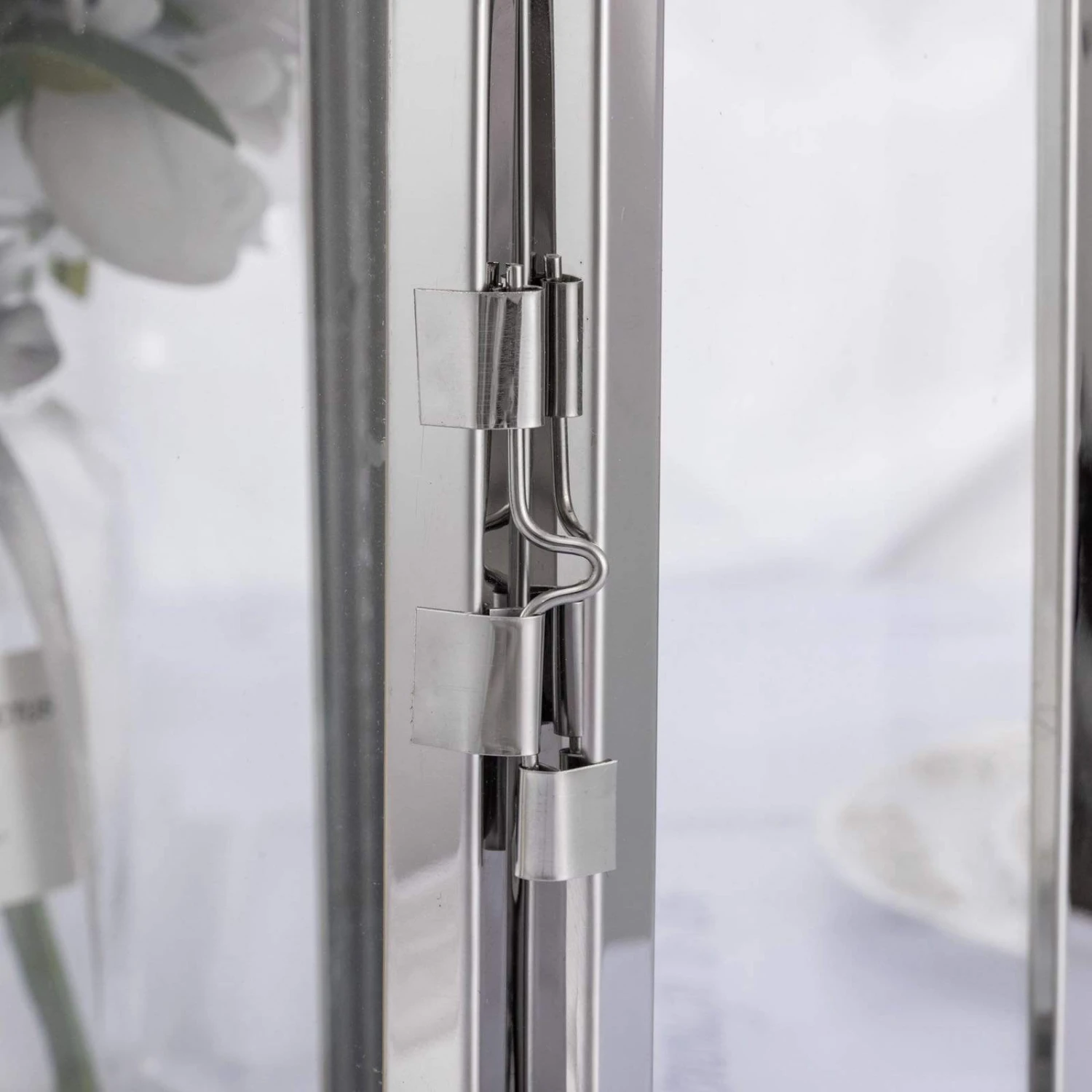 14" Tall Metal Lantern Candle Holder 22 14" Tall Metal Lantern Candle Holder - Image 20