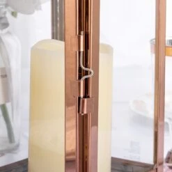 14" Tall Metal Lantern Candle Holder 28 14" Tall Metal Lantern Candle Holder -Optimal Home Decoration 14 tall metal lantern candle holder 28929907392575