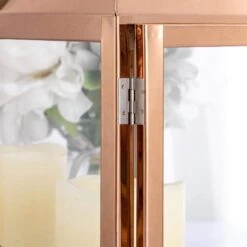 14" Tall Metal Lantern Candle Holder 27 14" Tall Metal Lantern Candle Holder -Optimal Home Decoration 14 tall metal lantern candle holder 28929907425343