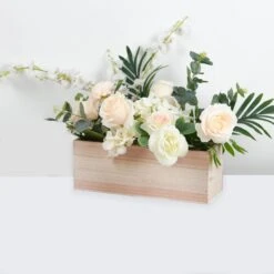 14" X 5" Natural Wood Rectangular Plant Holder Boxes Centerpieces 29 14" X 5" Natural Wood Rectangular Plant Holder Boxes Centerpieces -Optimal Home Decoration 14 x 5 natural wood rectangular plant holder boxes centerpieces 28986234273855
