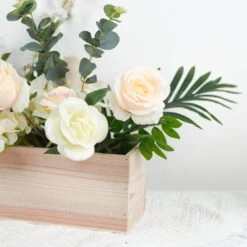 14" X 5" Natural Wood Rectangular Plant Holder Boxes Centerpieces 32 14" X 5" Natural Wood Rectangular Plant Holder Boxes Centerpieces -Optimal Home Decoration 14 x 5 natural wood rectangular plant holder boxes centerpieces 28986234306623