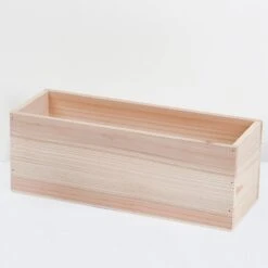 14" X 5" Natural Wood Rectangular Plant Holder Boxes Centerpieces 27 14" X 5" Natural Wood Rectangular Plant Holder Boxes Centerpieces -Optimal Home Decoration 14 x 5 natural wood rectangular plant holder boxes centerpieces wod plnt01 14x5 tan 28986234372159