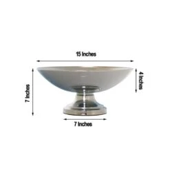 15" Tall Wedding Centerpiece Pedestal Table Compote Vase Bowl 18 15" Tall Wedding Centerpiece Pedestal Table Compote Vase Bowl -Optimal Home Decoration 15 tall wedding centerpiece pedestal table compote vase bowl 29041872896063