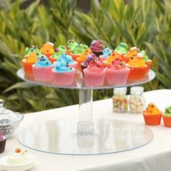 16" Tall 1 Tier Centerpiece Cake Cupcake Stand Set -Optimal Home Decoration 16 tall 1 tier centerpiece cake cupcake stand set cake stnd b05 5047797907519