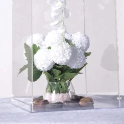 16" Tall Acrylic Display Box Centerpiece Pedestal Riser Column -Optimal Home Decoration 16 tall acrylic display box centerpiece pedestal riser column 28992080052287