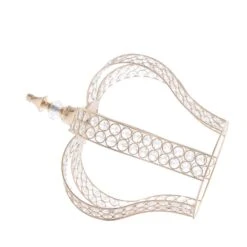 16" Tall Metal Crystal Beaded Royal Crown Cake Topper 27 16" Tall Metal Crystal Beaded Royal Crown Cake Topper -Optimal Home Decoration 16 tall metal crystal beaded royal crown cake topper 28929350959167