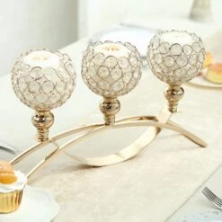 16" Wide Candelabra Beaded Globes Candle Holders Centerpiece 12 16" Wide Candelabra Beaded Globes Candle Holders Centerpiece -Optimal Home Decoration 16 wide candelabra beaded globes candle holders centerpiece 28933407408191