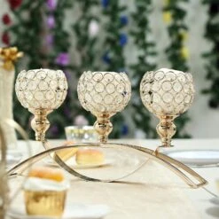 16" Wide Candelabra Beaded Globes Candle Holders Centerpiece 13 16" Wide Candelabra Beaded Globes Candle Holders Centerpiece -Optimal Home Decoration 16 wide candelabra beaded globes candle holders centerpiece 28933407473727