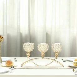 16" Wide Candelabra Beaded Globes Candle Holders Centerpiece 14 16" Wide Candelabra Beaded Globes Candle Holders Centerpiece -Optimal Home Decoration 16 wide candelabra beaded globes candle holders centerpiece 28933407637567