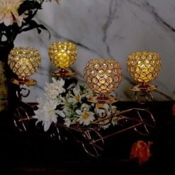 18" Cinderella Carriage Crystal Beaded Candle Holders Centerpiece - Gold 17 18" Cinderella Carriage Crystal Beaded Candle Holders Centerpiece - Gold -Optimal Home Decoration 18 cinderella carriage crystal beaded candle holders centerpiece gold iron coach 03 gold 28510947278911