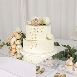 18" X 18" Acrylic Display Box Cake Stand Pedestal Riser -Optimal Home Decoration 18 x 18 acrylic display box cake stand pedestal riser 30494722850879