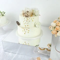 18" X 18" Acrylic Display Box Cake Stand Pedestal Riser -Optimal Home Decoration 18 x 18 acrylic display box cake stand pedestal riser 30494722981951