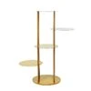 2.5 Ft Round 5 Tier Metal Cake Dessert Display Stand Centerpiece - Gold 2 2.5 Ft Round 5 Tier Metal Cake Dessert Display Stand Centerpiece - Gold -Optimal Home Decoration 2 5 ft round 5 tier metal cake dessert display stand centerpiece gold cake stnd r03 4 gold 30465935835199