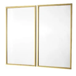 2.5 Feet Tall 2-Tier Round Metal Bar Cart With Mirror Glass Serving Trays - Gold -Optimal Home Decoration 2 5ft tall 2 tier round metal bar cart with mirror glass serving trays gold furn cart 001 gold 29500749381695