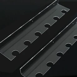 2 Acrylic 21" Wine Glass Rack Wall Mounted Champagne Flute Shelves - Clear -Optimal Home Decoration 2 acrylic 21 wine glass rack wall mounted champagne flute shelves clear disp stnd acry02 1 clr 30441134653503