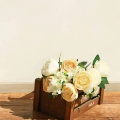 2 Bushes 14 Silk Peony And 72 Hydrangeas Flowers - Light Pink And Blush -Optimal Home Decoration 2 bushes 14 silk peony and 72 hydrangeas flowers light pink and blush 28963301883967