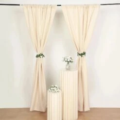 2 Drapery Panels 8 Ft Polyester Backdrop Curtains With Rod Pockets 25 2 Drapery Panels 8 Ft Polyester Backdrop Curtains With Rod Pockets -Optimal Home Decoration 2 drapery panels 8 ft polyester backdrop curtains with rod pockets 30335790448703
