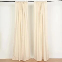 2 Drapery Panels 8 Ft Polyester Backdrop Curtains With Rod Pockets 27 2 Drapery Panels 8 Ft Polyester Backdrop Curtains With Rod Pockets -Optimal Home Decoration 2 drapery panels 8 ft polyester backdrop curtains with rod pockets 30335790678079