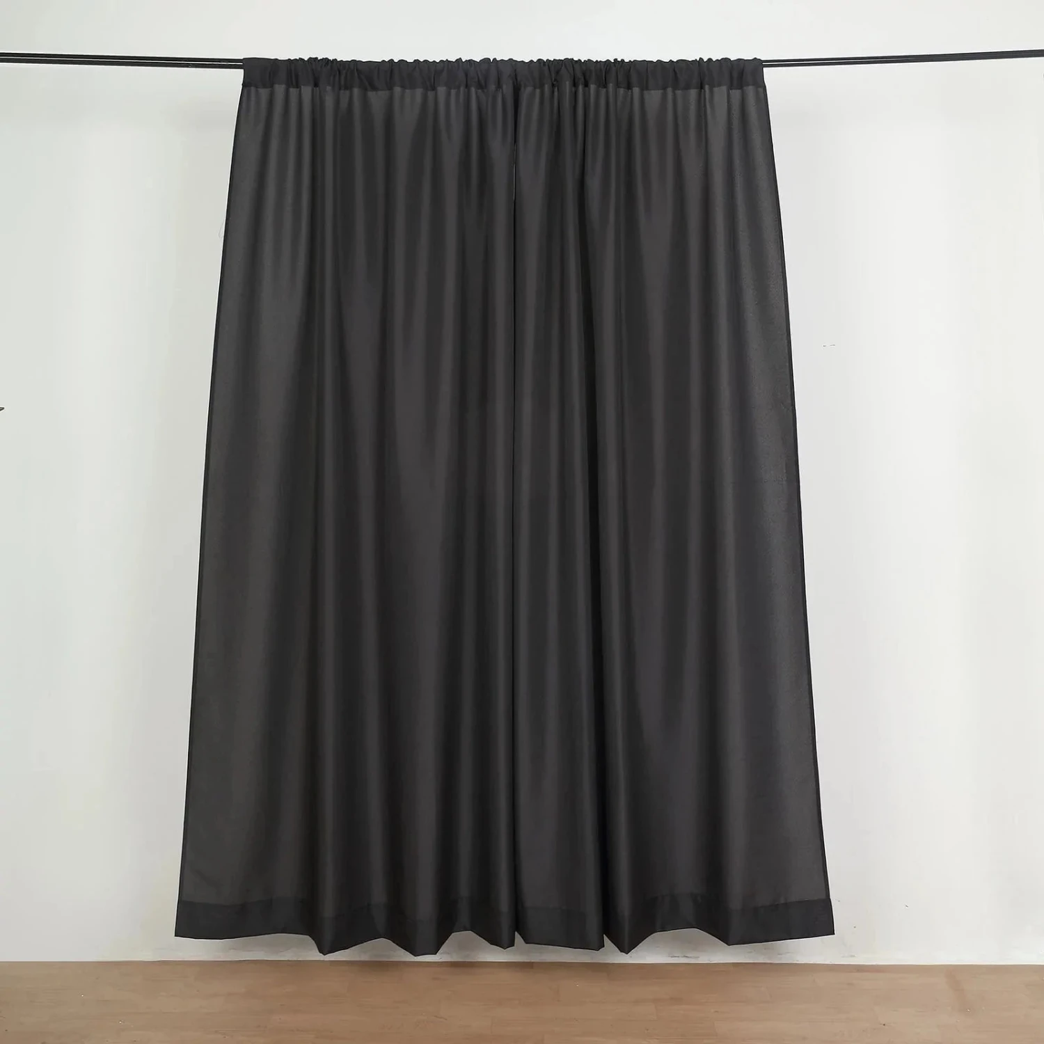 2 Drapery Panels 8 Ft Polyester Backdrop Curtains With Rod Pockets 12 2 Drapery Panels 8 Ft Polyester Backdrop Curtains With Rod Pockets - Image 10