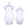 2 Pcs 10" 12" Tall Glass Apothecary Jars Containers With Lids - Clear 1 2 Pcs 10" 12" Tall Glass Apothecary Jars Containers With Lids - Clear -Optimal Home Decoration 2 pcs 10 12 tall glass apothecary jars containers with lids clear glas jar09 clr 4740585193535