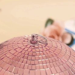 2 Pcs 10" Wide Glass Mirror Disco Balls Ornaments 24 2 Pcs 10" Wide Glass Mirror Disco Balls Ornaments -Optimal Home Decoration 2 pcs 10 wide glass mirror disco balls ornaments 29229151551551