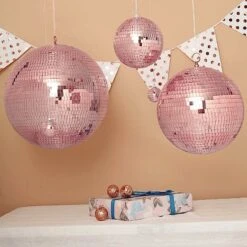 2 Pcs 10" Wide Glass Mirror Disco Balls Ornaments 25 2 Pcs 10" Wide Glass Mirror Disco Balls Ornaments -Optimal Home Decoration 2 pcs 10 wide glass mirror disco balls ornaments 29229151617087