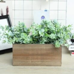 2 Pcs 10" X 5" Wood Rectangular Boxes Planter Holders Centerpieces 29 2 Pcs 10" X 5" Wood Rectangular Boxes Planter Holders Centerpieces -Optimal Home Decoration 2 pcs 10 x 5 wood rectangular boxes planter holders centerpieces 28968471855167