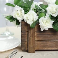 2 Pcs 10" X 5" Wood Rectangular Boxes Planter Holders Centerpieces 32 2 Pcs 10" X 5" Wood Rectangular Boxes Planter Holders Centerpieces -Optimal Home Decoration 2 pcs 10 x 5 wood rectangular boxes planter holders centerpieces 28968472313919